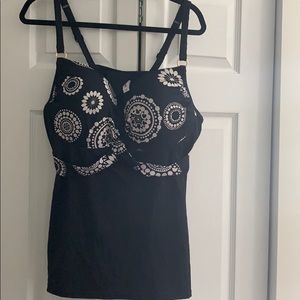Plus size 42D swim top
